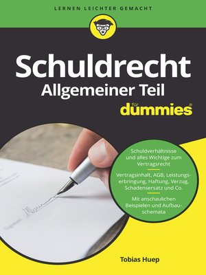 cover image of Schuldrecht Allgemeiner Teil f&uuml;r Dummies